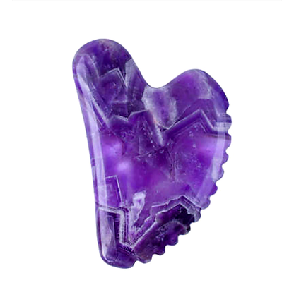 Amethyst Gua Sha & Roller Set