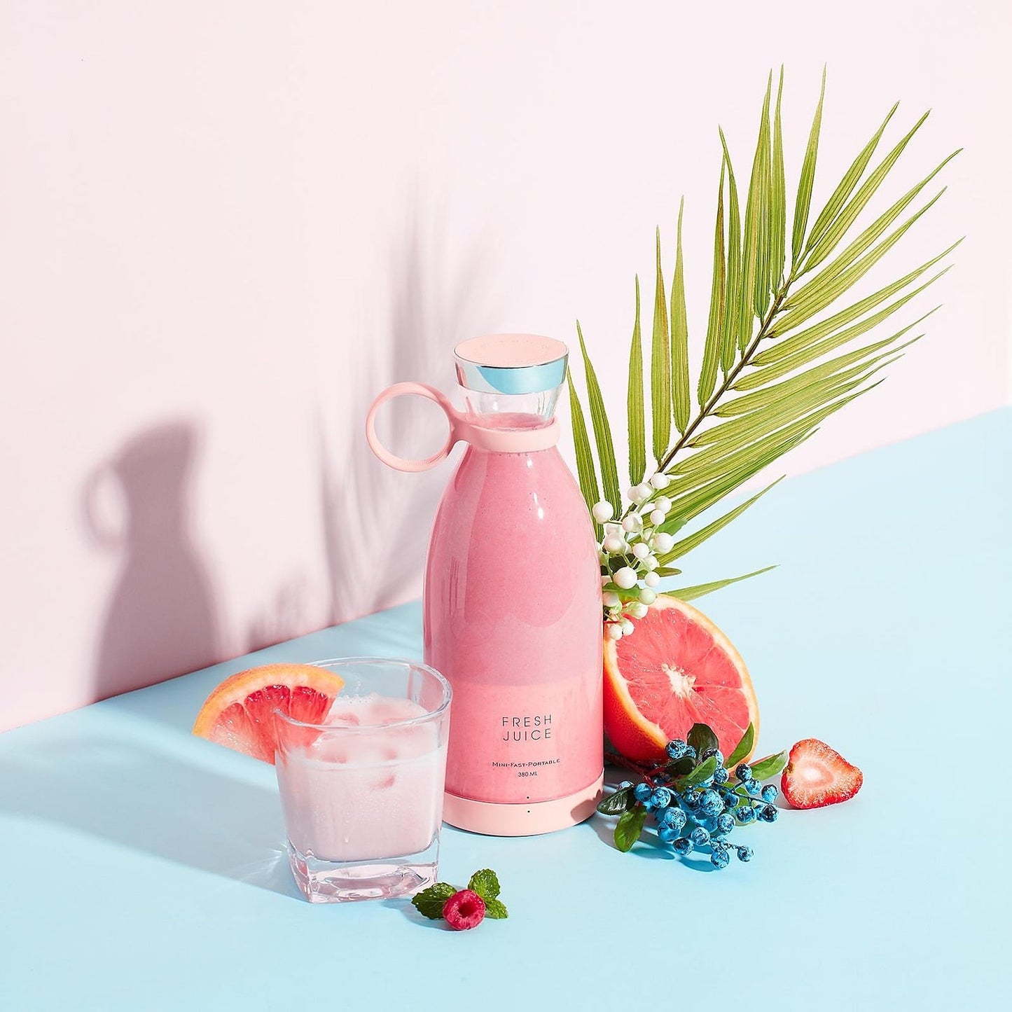 Electric Fruit Blender Bottle