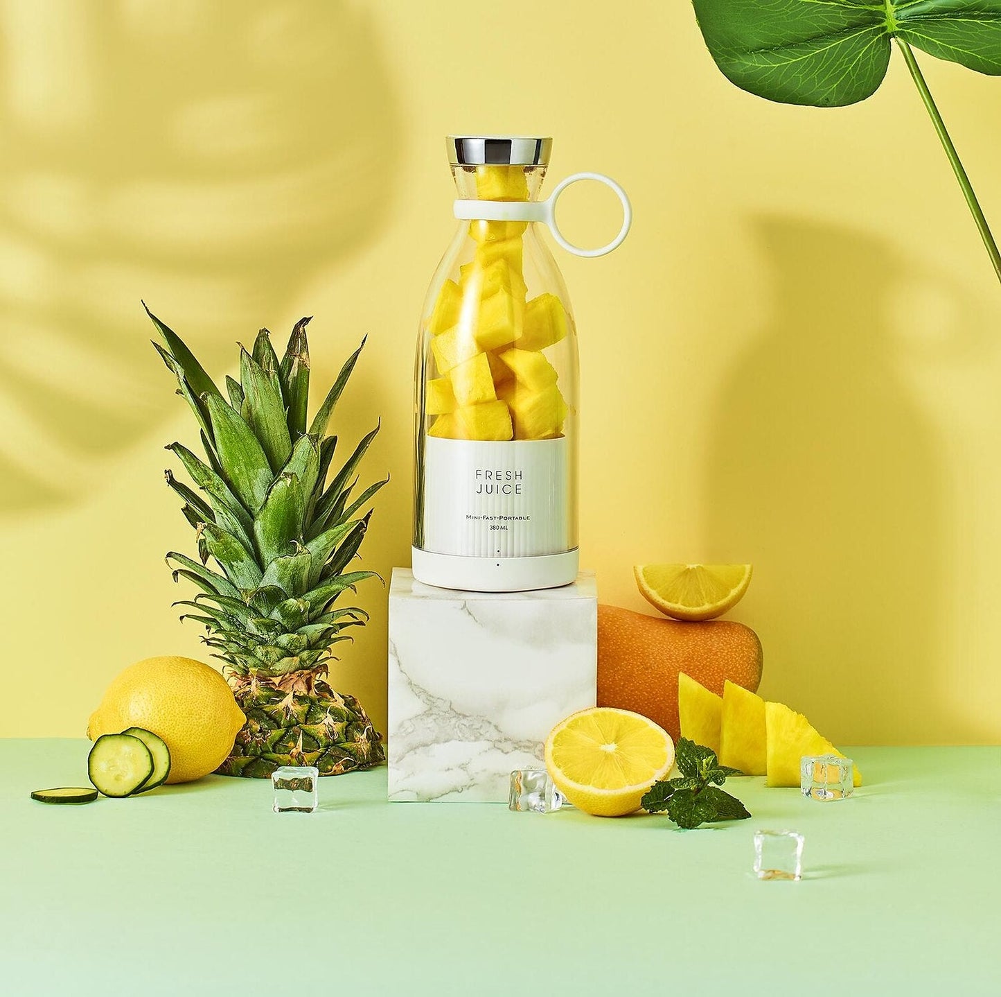 Electric Fruit Blender Bottle