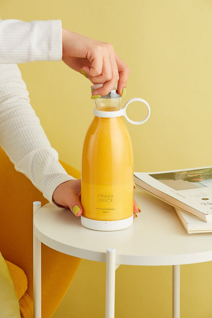 Electric Fruit Blender Bottle