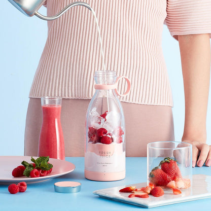 Electric Fruit Blender Bottle